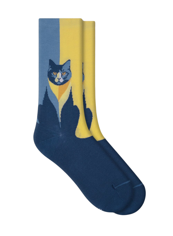 Cat Pattern Socks