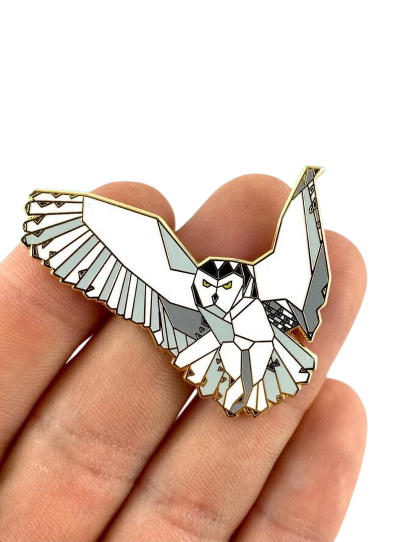 Snowy Owl Pin