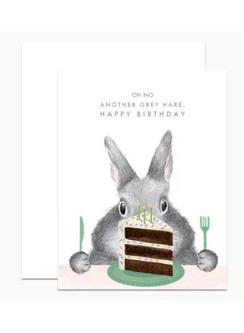 Another Grey Hare Card