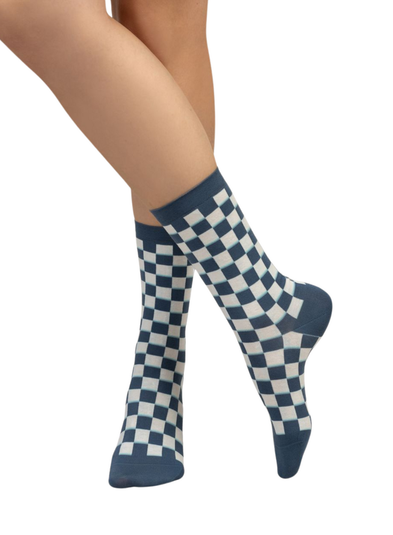 Check Pattern Socks