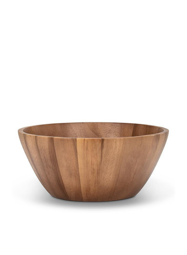 Deep Wooden Bowl