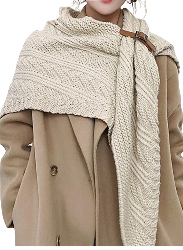 Triangular Buckle Scarf