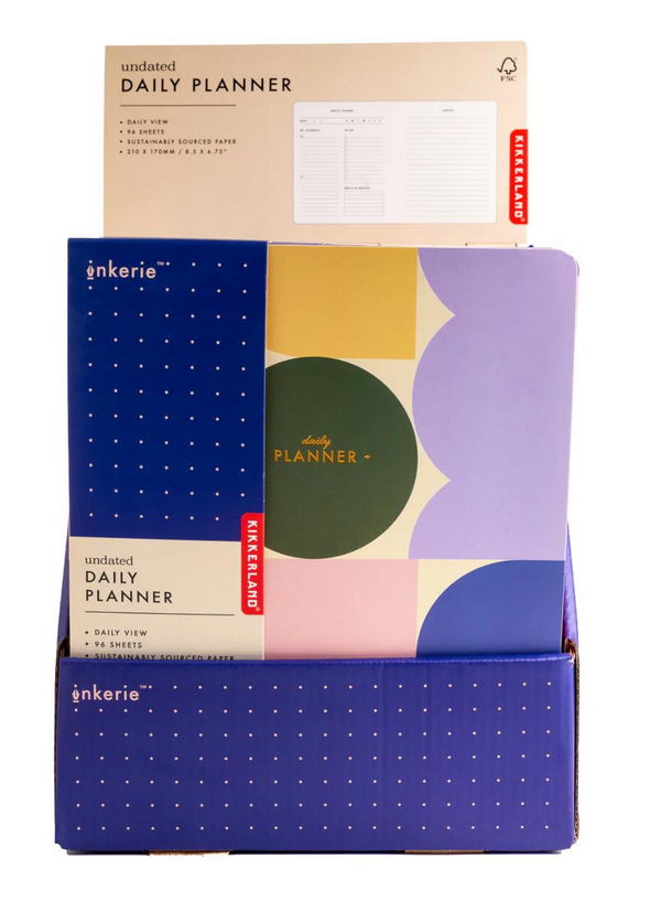 Inkerie Undated Daily Planner