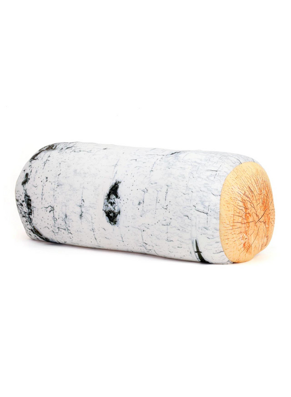 Birch Log Pillow