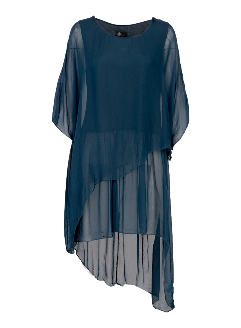 Silky Overlay Tunic
