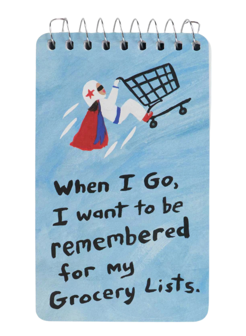 Grocery Lists Spiral Notebook