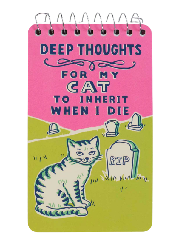 Deep thoughts Spiral Notebook