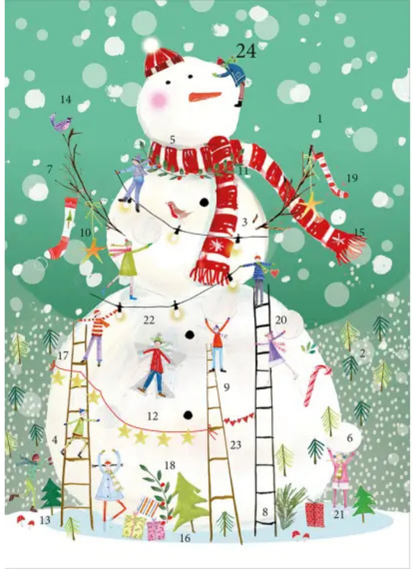 Frosty & Friends Advent Card