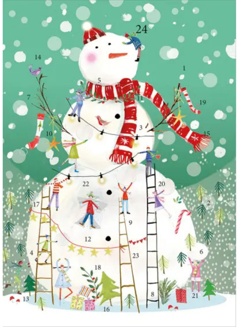 Frosty & Friends Advent Card