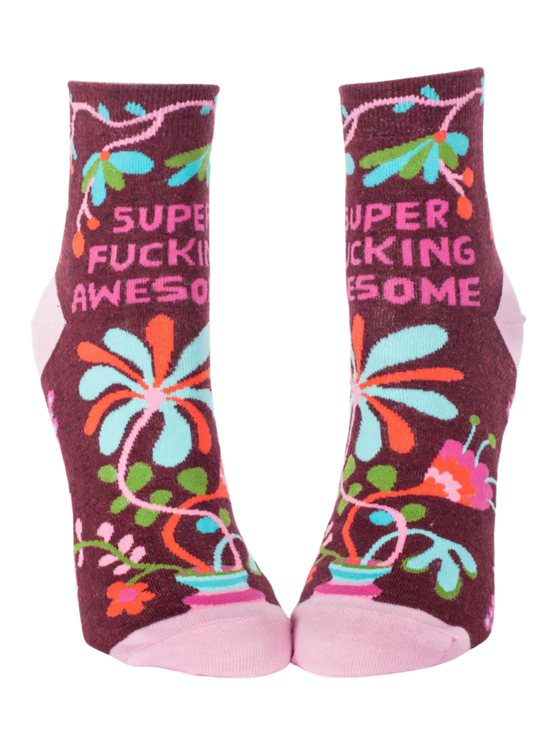 Super Fucking Awesome Ankle Socks