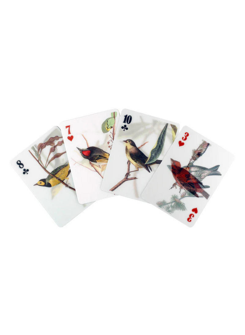3D Bird Playing Cards