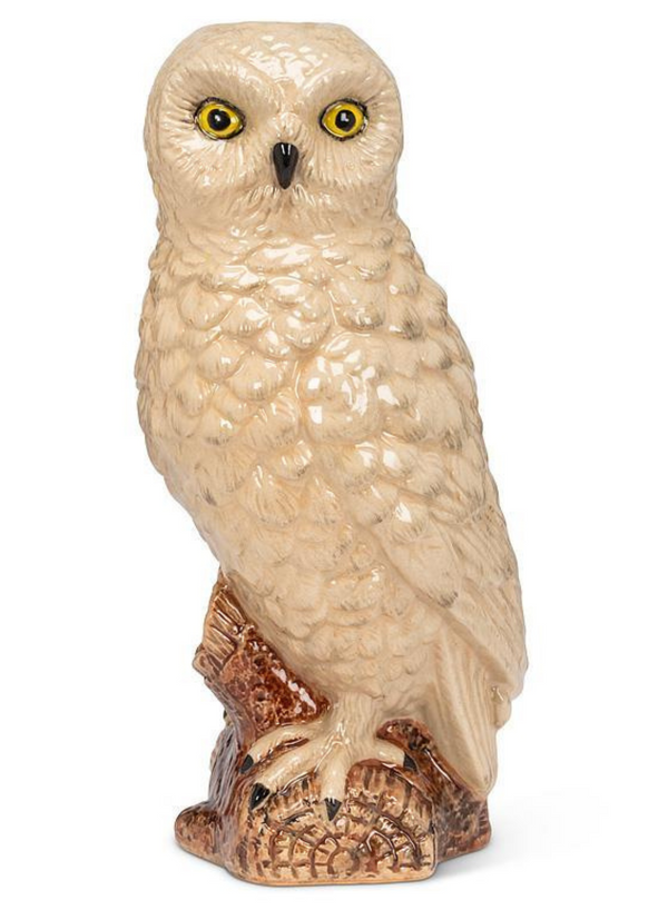 Snowy Owl Vase