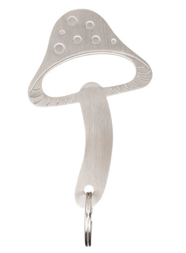 Mushroom Keychain Bottle Opener