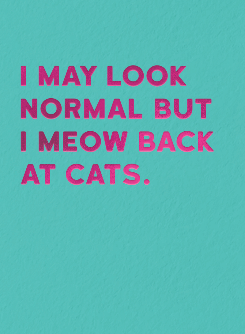 Meow Card