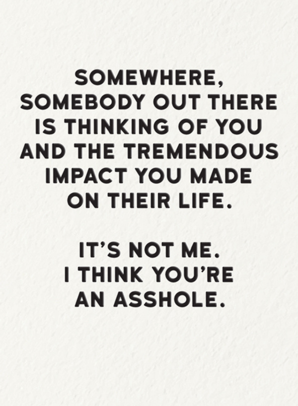 Someone Somewhere Card