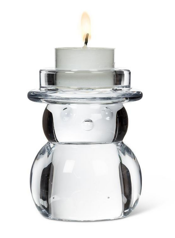 Snowman Tealite Holder