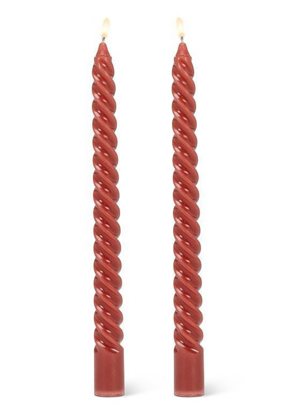 Spiral Taper Candle