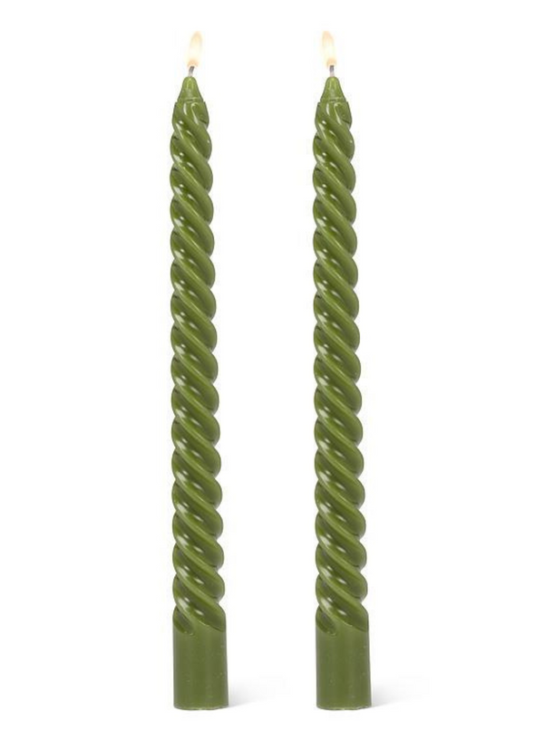 Spiral Taper Candle