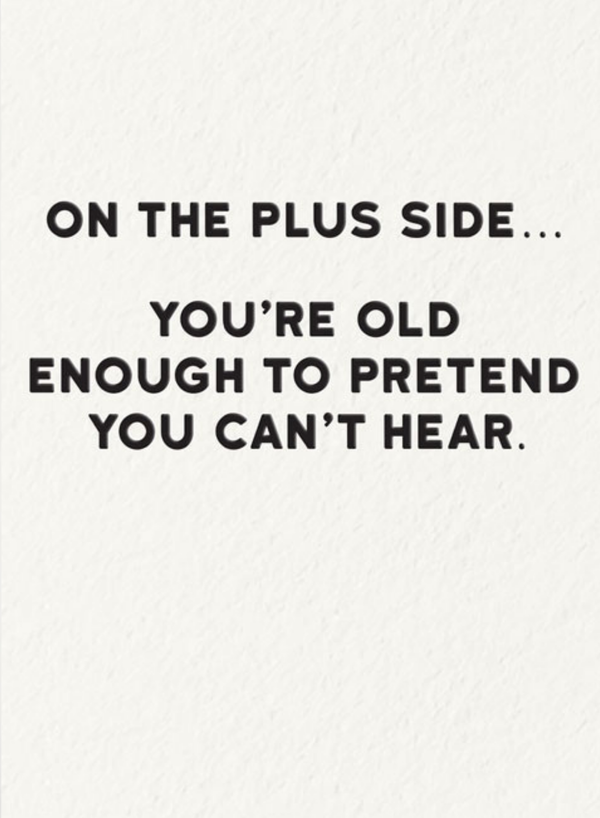Pretend You Can't Hear Card
