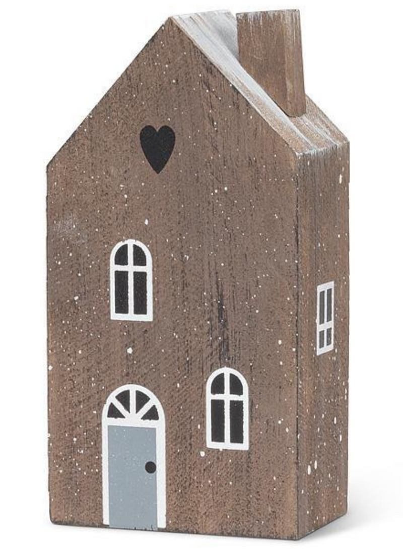 Winter Block House Decoration