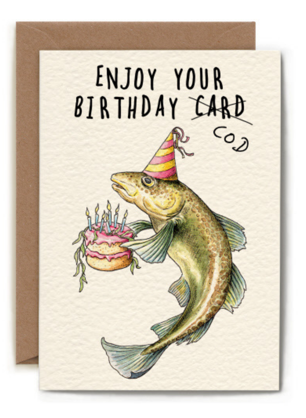 Birthday Cod Card