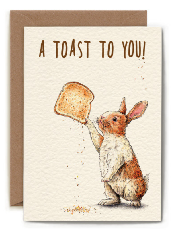 A Toast To You Card