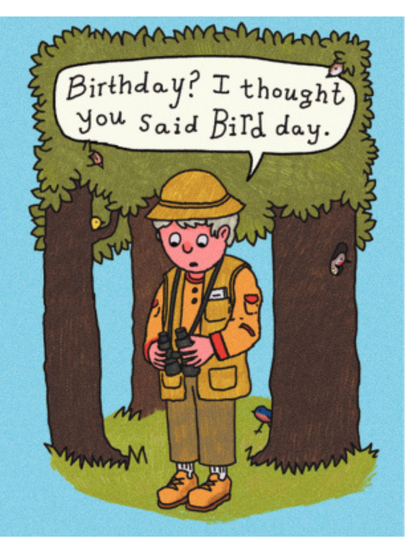 Bird Day Card