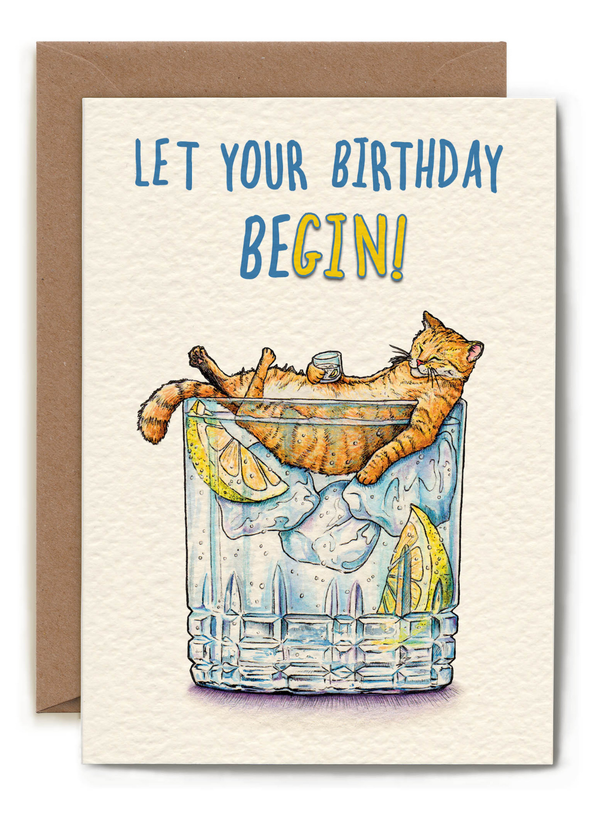 Birthday BeGIN Card