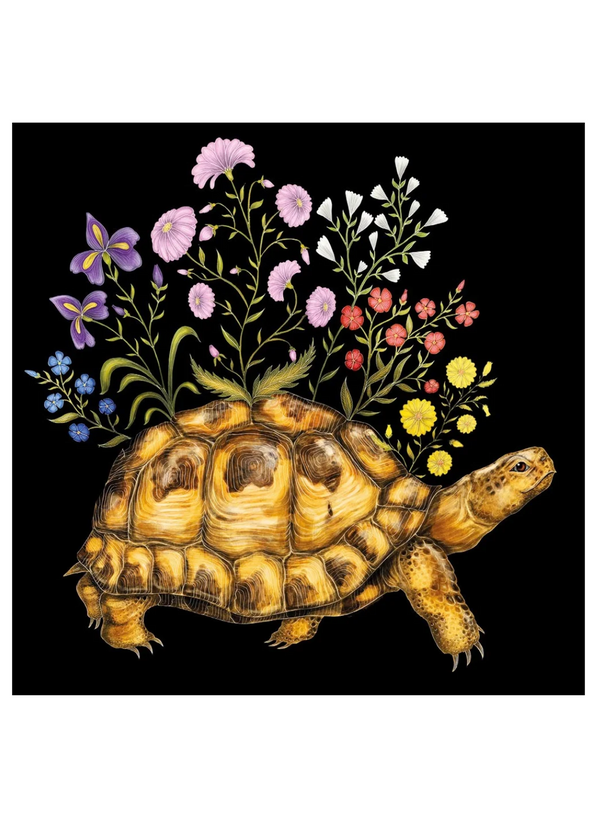 Delivering Flowers Card