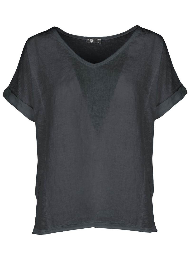 Cuffed Sleeve T-shirt