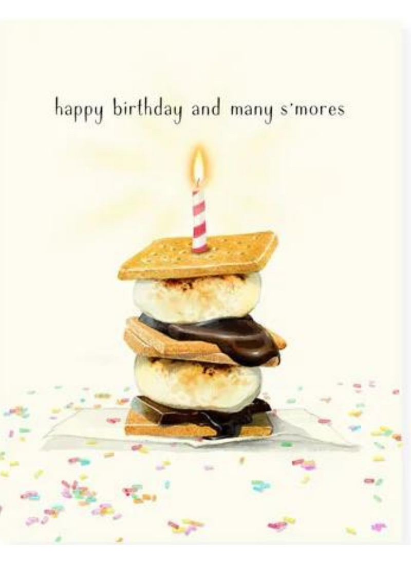 Many S'more Birthday Card