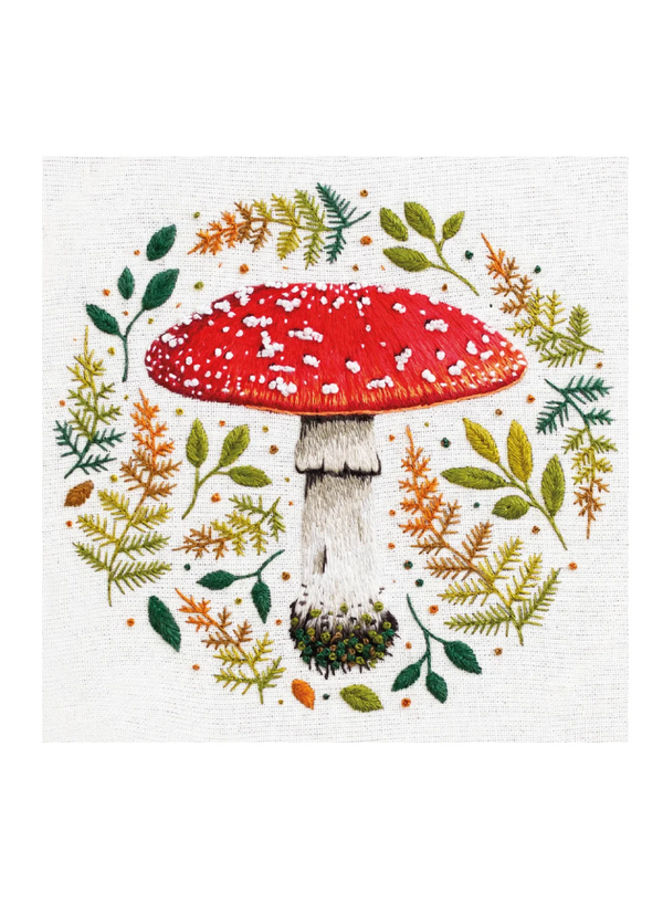 Fly Agaric Mushroom Card