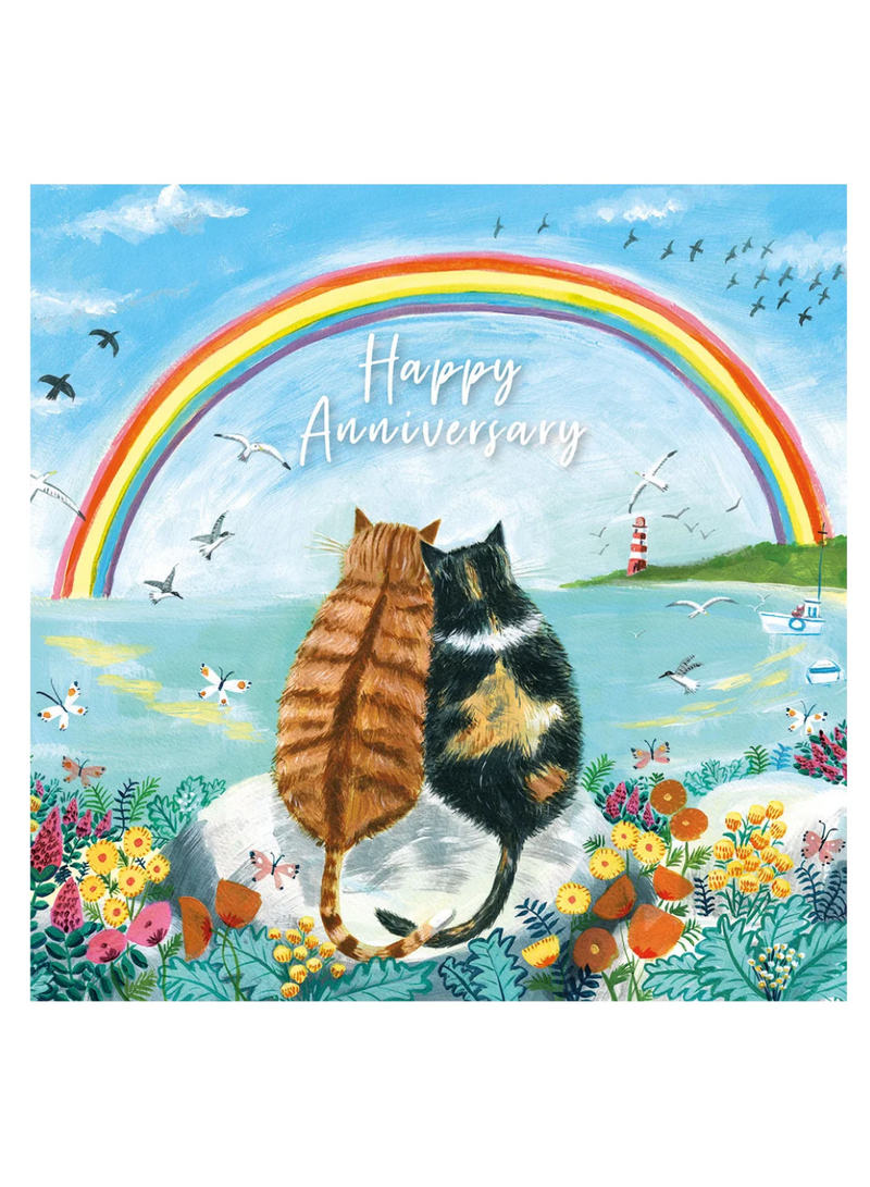 Rainbow Cats Card
