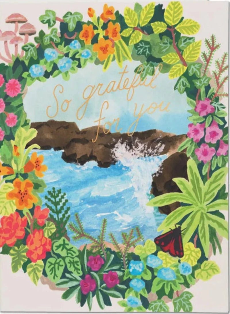 Ocean Vignette Card