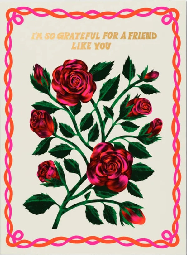 Grateful Roses Card