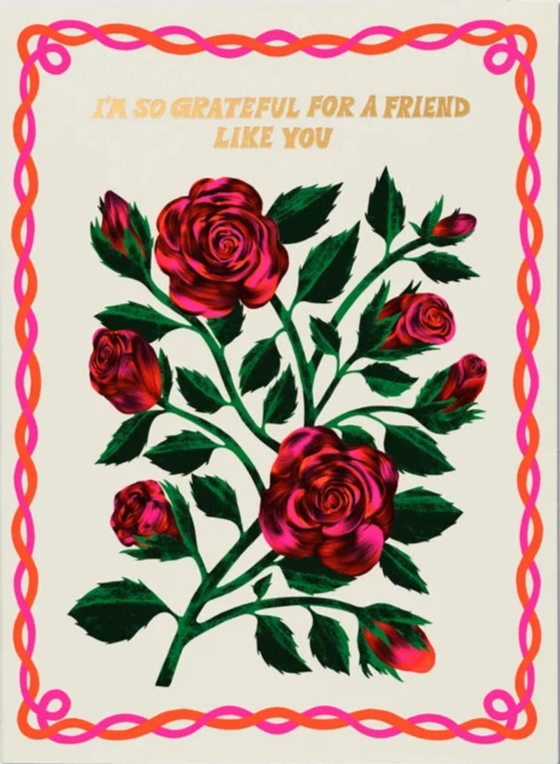 Grateful Roses Card