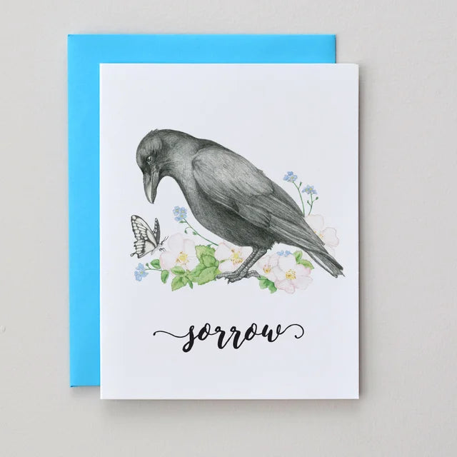 One Crow Sorrow Card