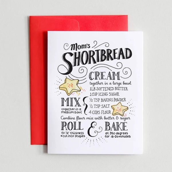 Mom's Shortbread Card