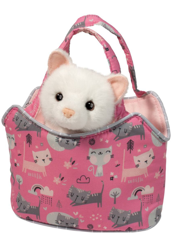 Purr-Fect Pals Sassy Sak with White Cat