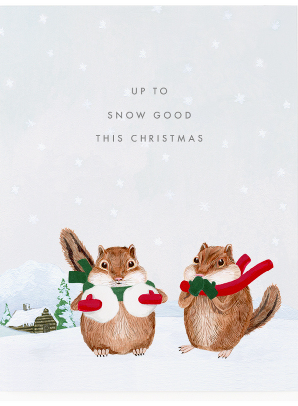 Up To Snow Good Card