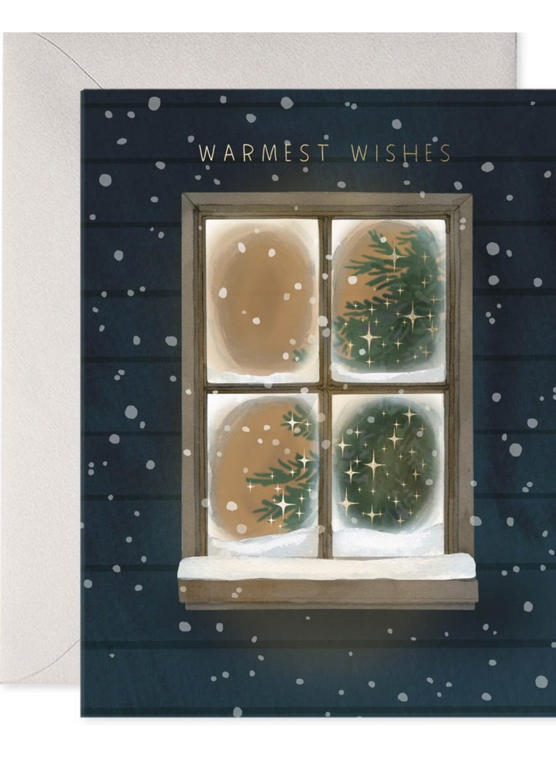 Frosty Window Card