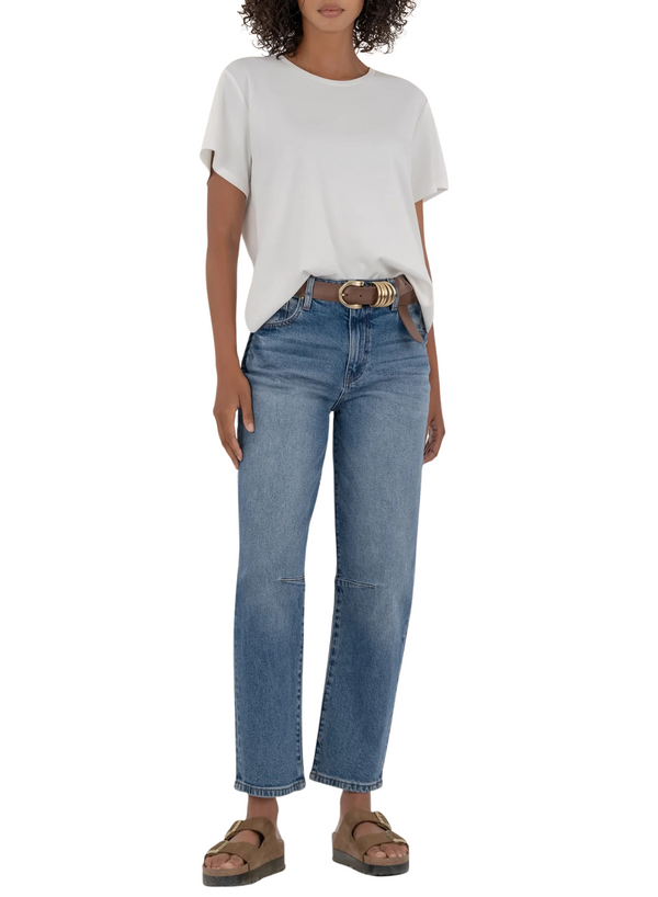 Ashley Slouchy Barrel Jeans - Improving