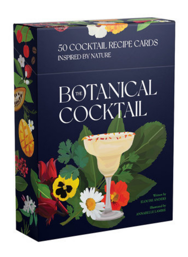Botanical Cocktail Recipe Deck