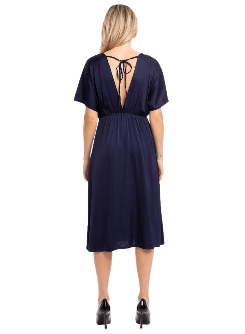 Flowy Plunge Dress