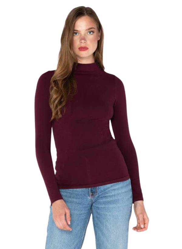 Bamboo Mock Neck Top