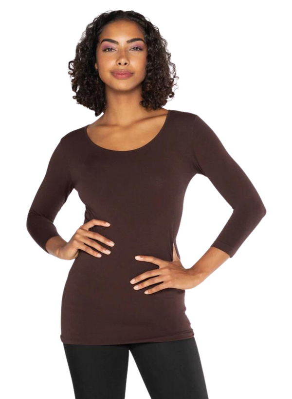 Bamboo ¾ Sleeve Top