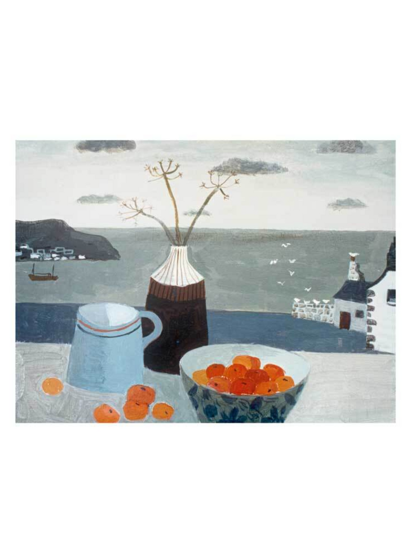 Tangerine Window Card