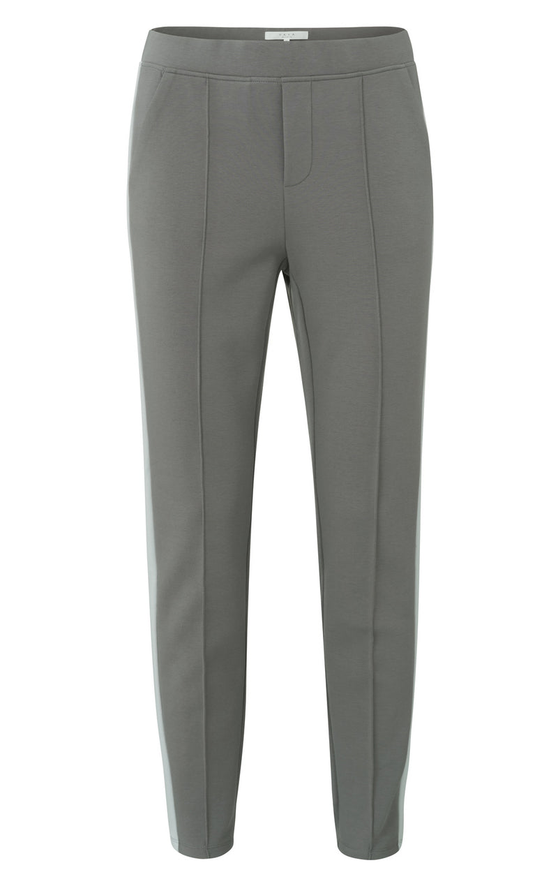 Scuba Trousers with Stripe Detail