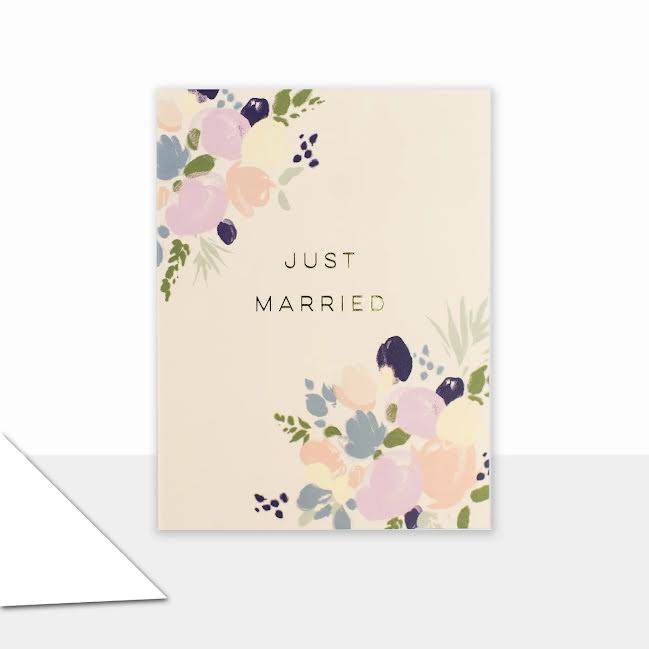 Just Married Mini Card