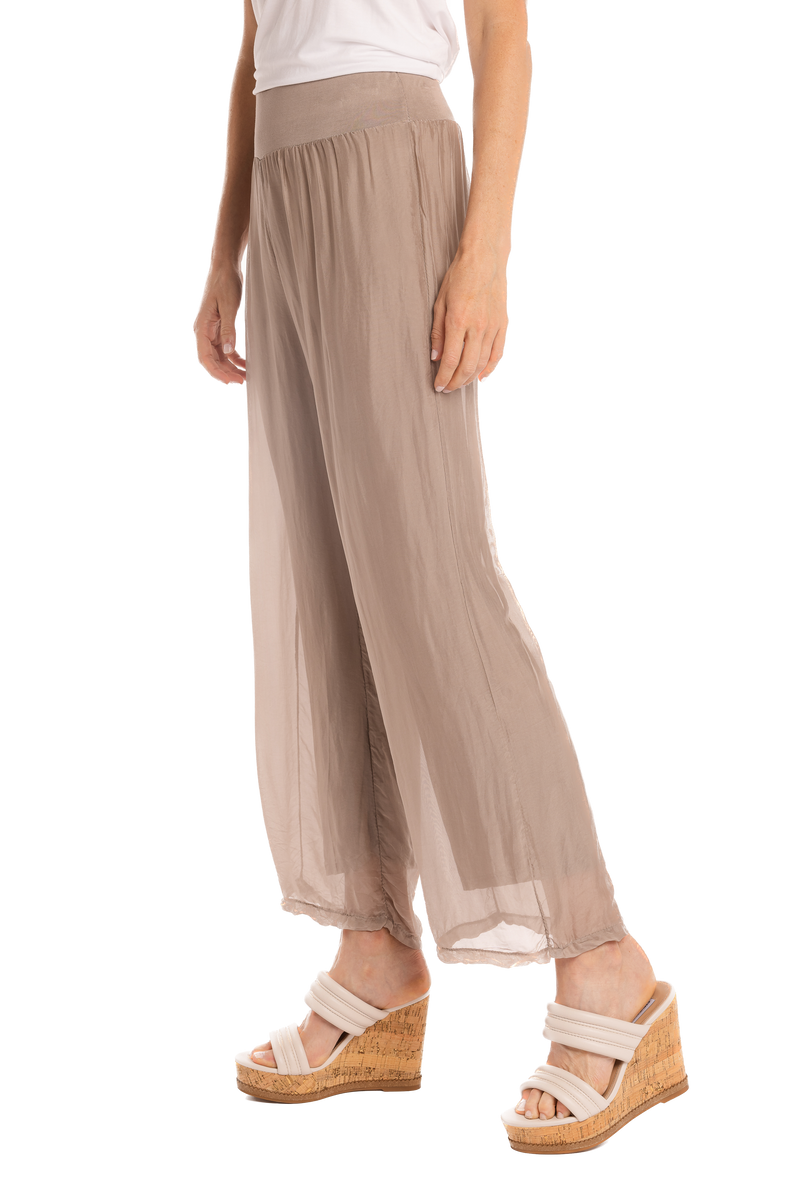 Silky Two-Layer Pant